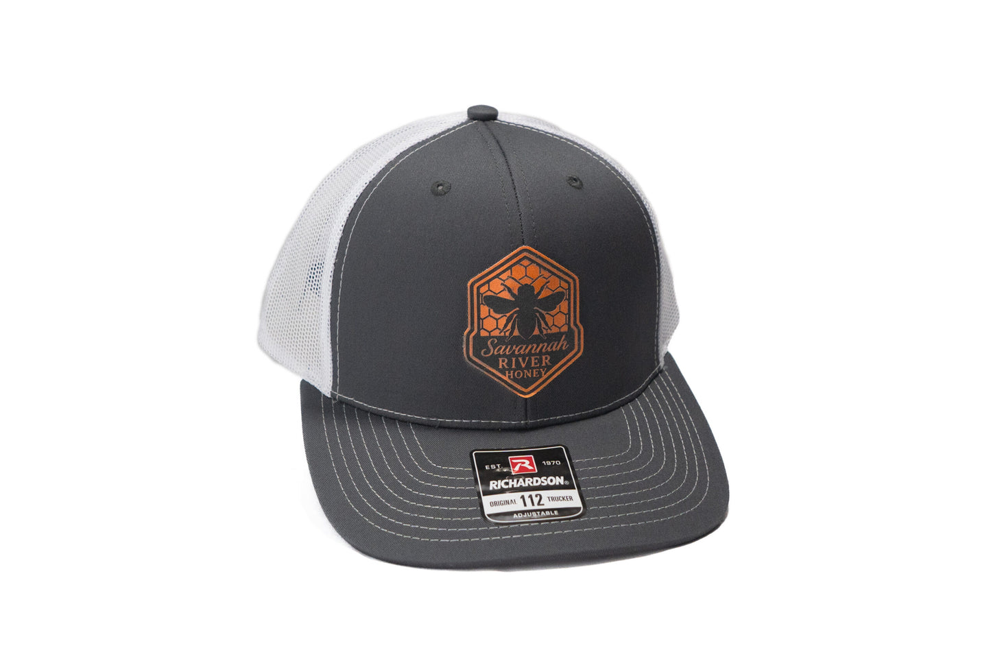 SRH hat with bee logo patch honey enthusiast merchandise
