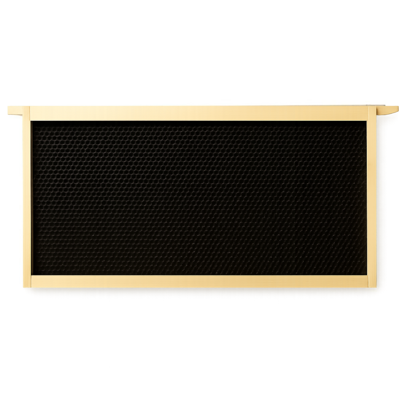 Deep beekeeping frame 9-1/8 inch assembled with double wax foundation"