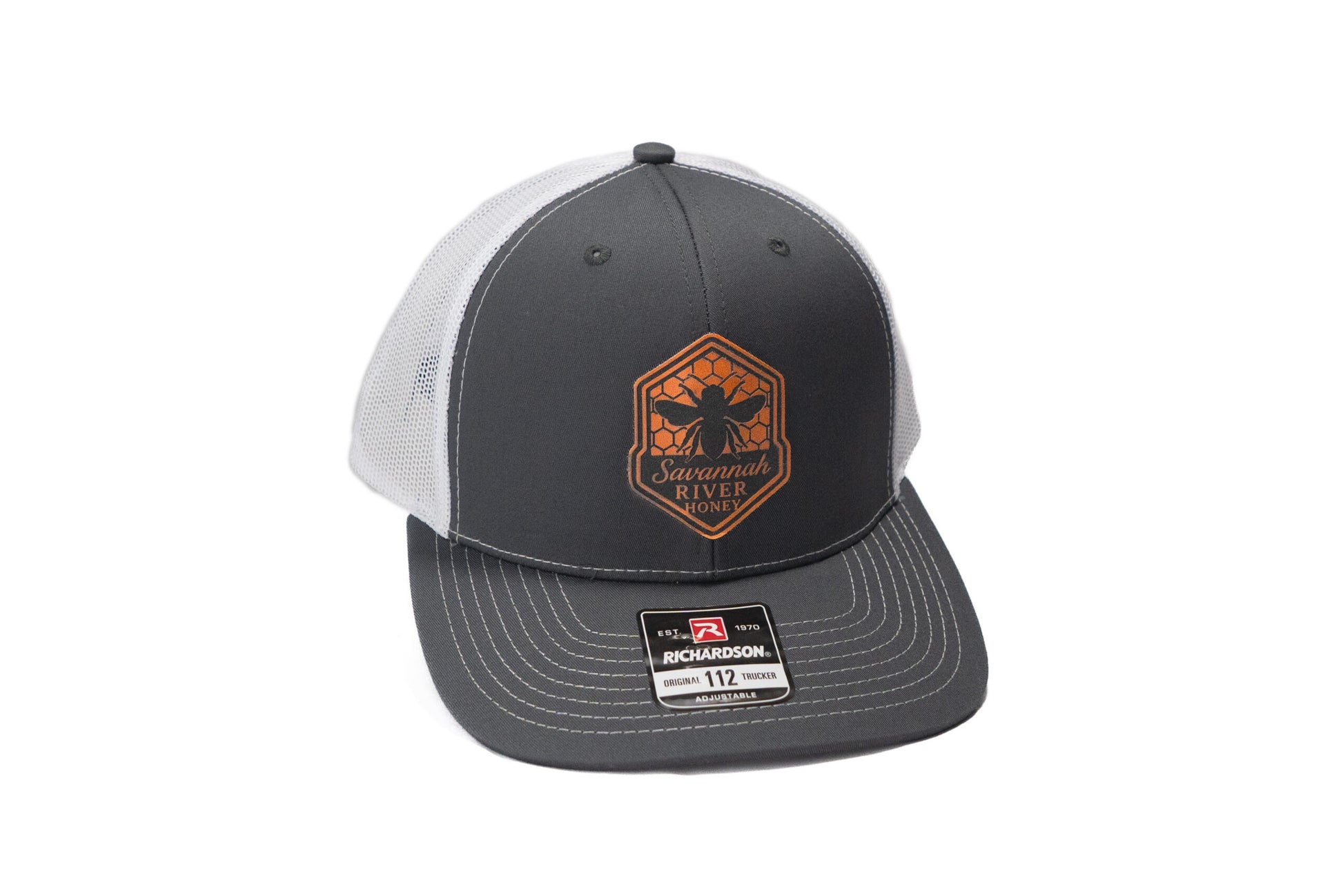 SRH hat with bee logo patch honey enthusiast merchandise