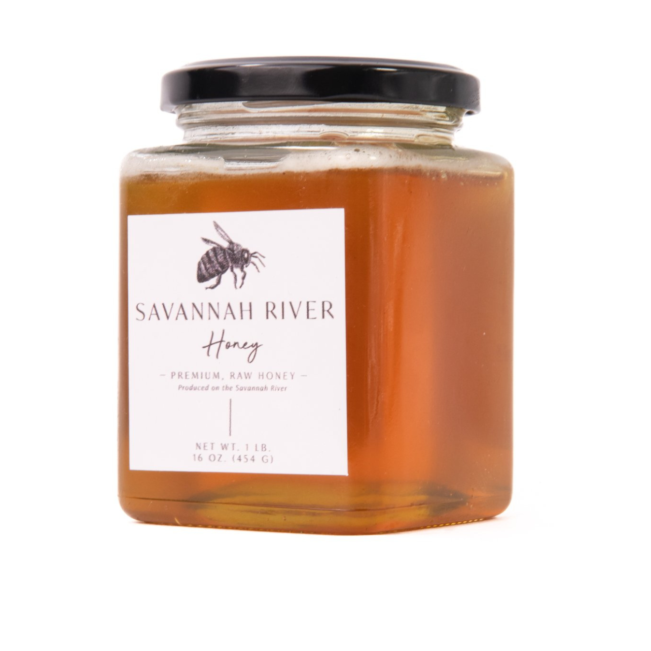 Premium, Raw Honey - Glass Jar (16oz) image 0