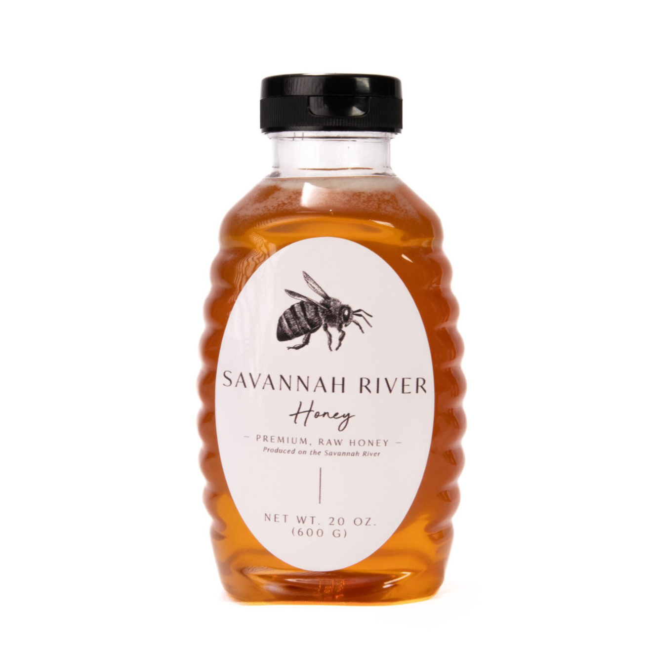 Pure raw honey family size 20oz unfiltered natural
